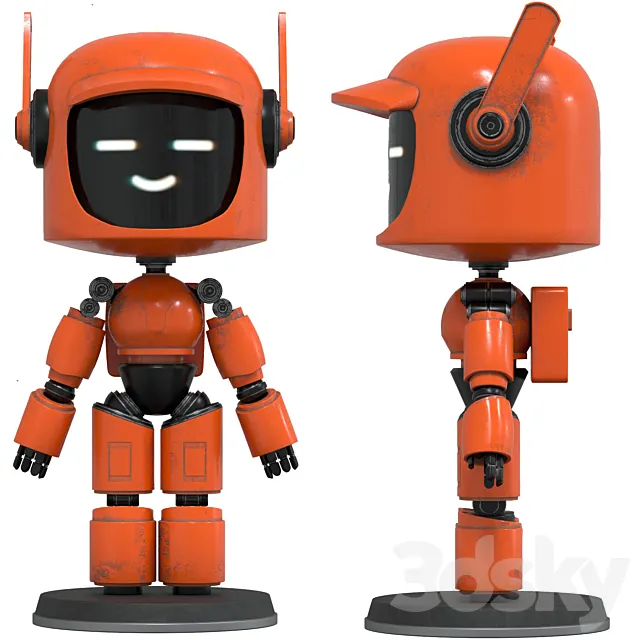 robot from the series “love death and robots” 3D Model