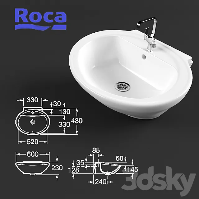Roca _ Fontana 3DModel