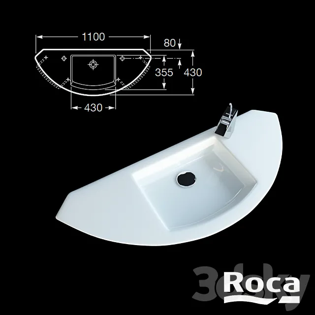 Roca _ Mohave 3D Model