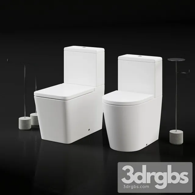 Roca and Boffi Toilet 3D Model Free