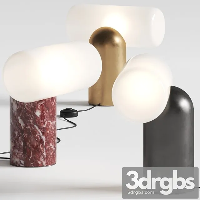 Roche Bobois Amor Table Lamps 3D Model Free