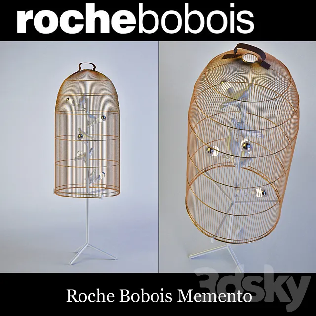 Roche Bobois Birds Floor Lamp 3DModel