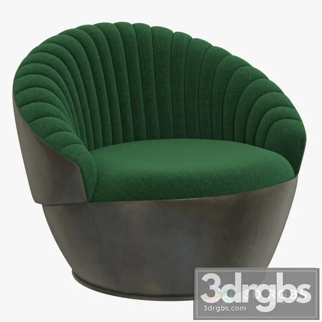 Roche Bobois Consona NCE Armchair 3D Model Free