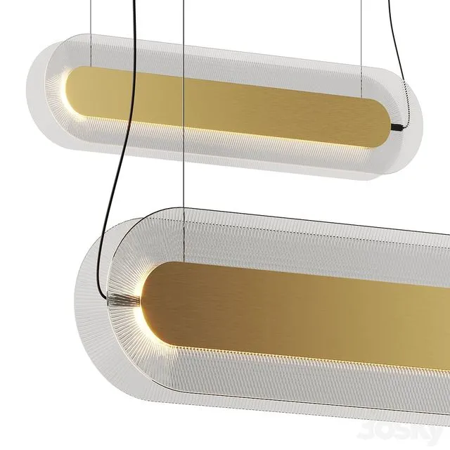 Roche Bobois Dorienne Pendant Lamp 3D Model