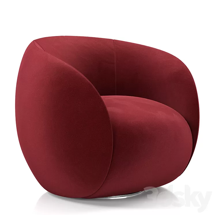 Roche bobois dot armchair 3D Model