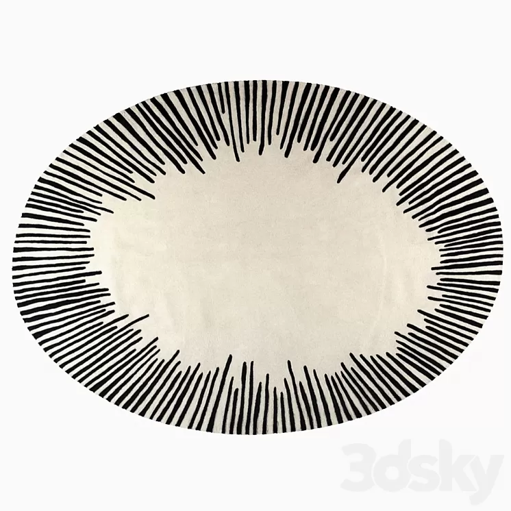 Roche Bobois Equinoxe Rug 3D Model