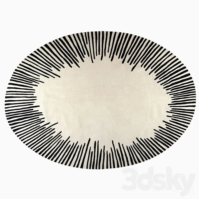 Roche Bobois Equinoxe Rug 3DModel