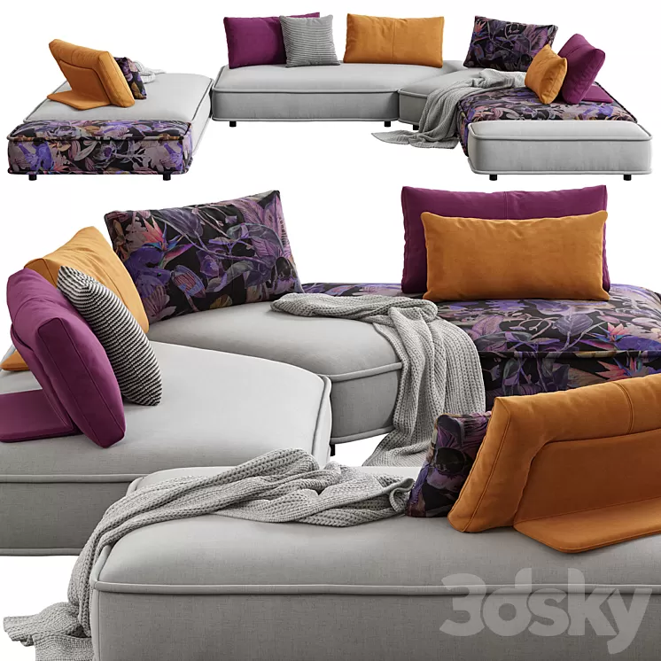Roche Bobois / Escapade Corner Sofa