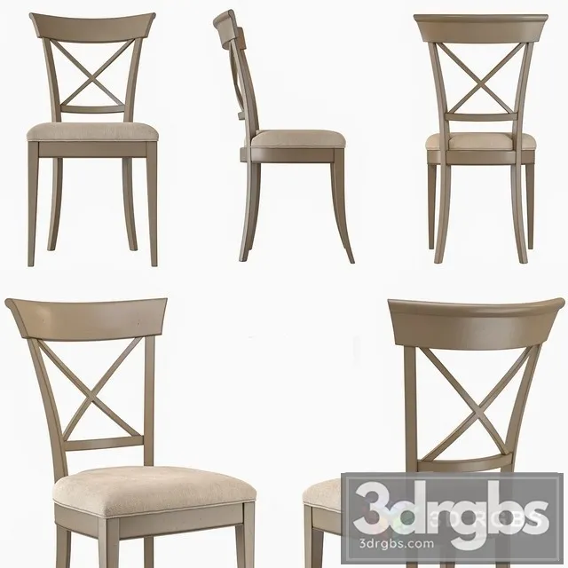 Roche Bobois Hauteville Chair 3D Model Free