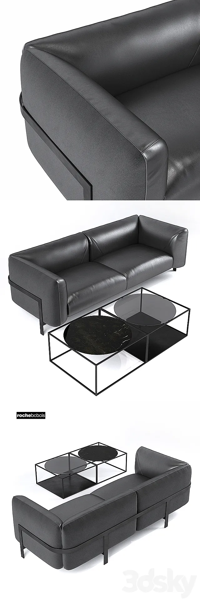 Roche Bobois lobby sofa 3DModel