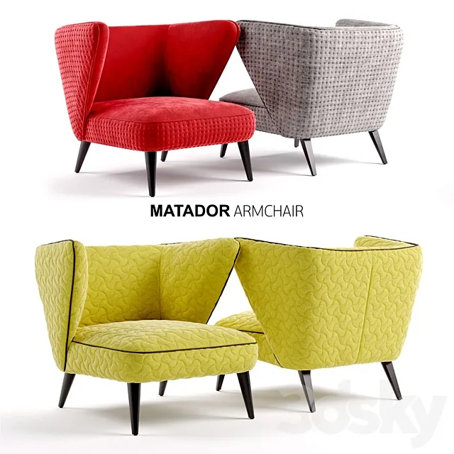 Roche Bobois Matador 3D Model