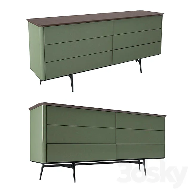 Roche Bobois Octet Dresser 3DModel