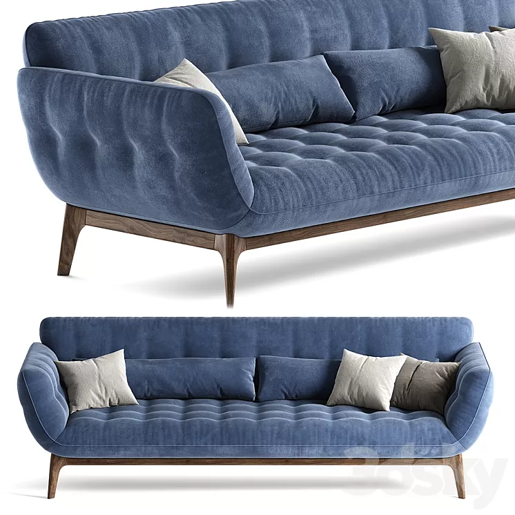 Roche Bobois Parcours sofa 3D Model