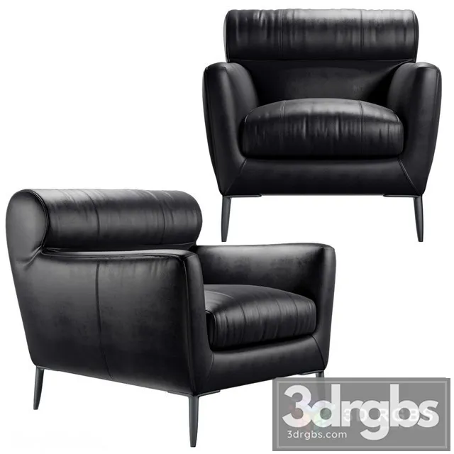 Roche Bobois Poltrona Vitgule 3D Model Free