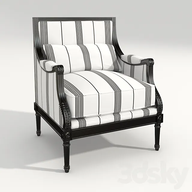 Roche Bobois Premium chair 3D Model