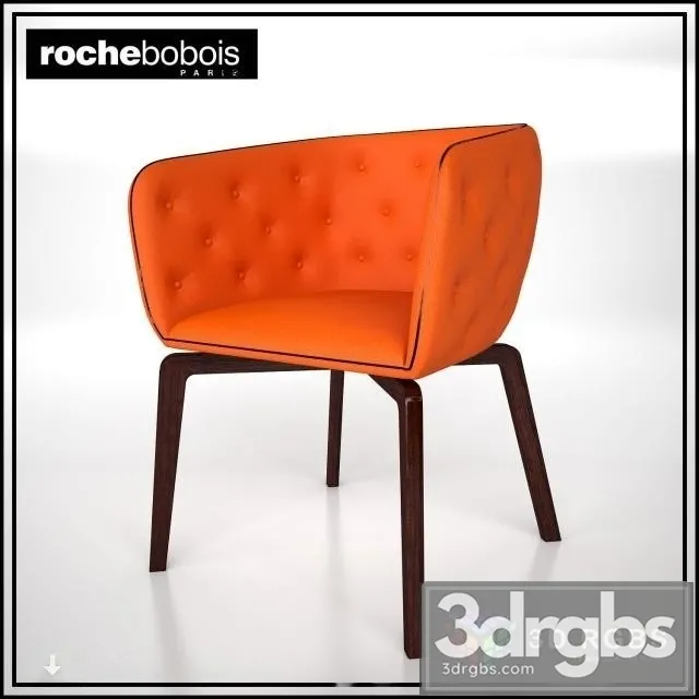 Roche Bobois Quadrille Chair 3D Model Free