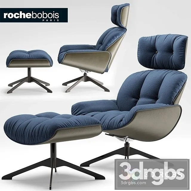 Roche Bobois Quiet Life Armchair 3D Model Free