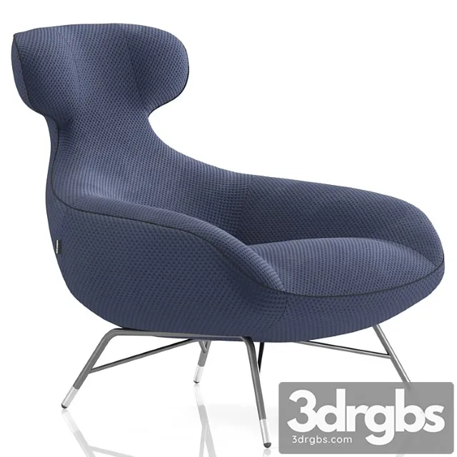 Roche bobois spoutnik lounge armchair