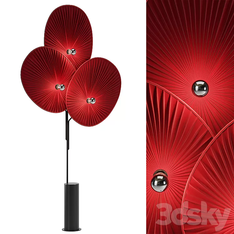 Roche Bobois - Unfold Floor Lamp in 3 colors 3D Model