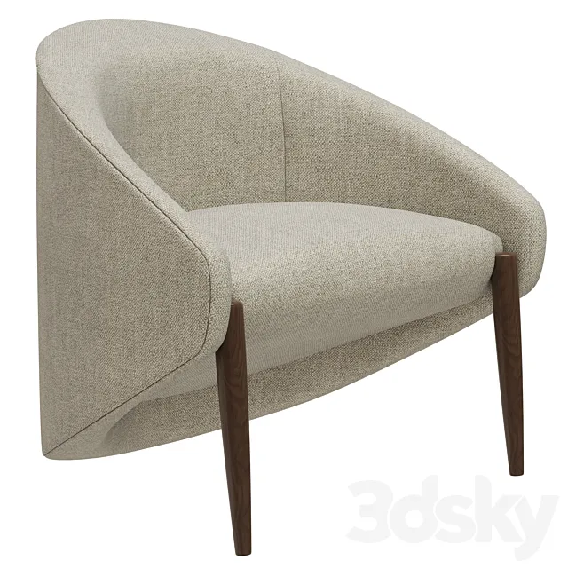 Roche Bobois WALRUS ARMCHAIR 3D Model