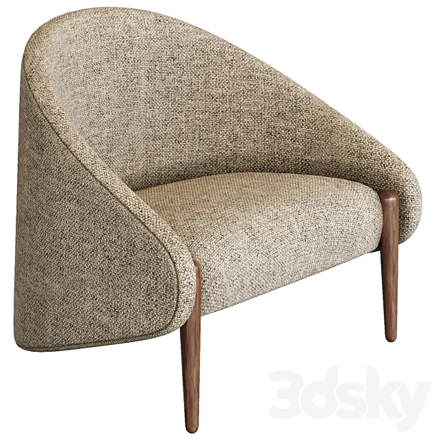 Roche bobois walrus armchair 3DModel