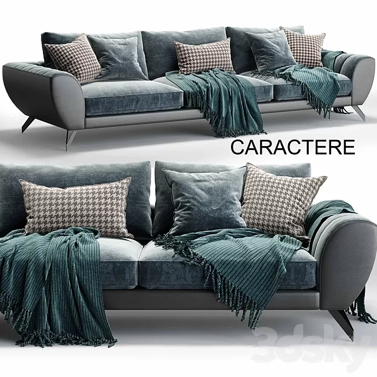 Roche Bobois_CARACTERE_Sacha Lakic 3D Model