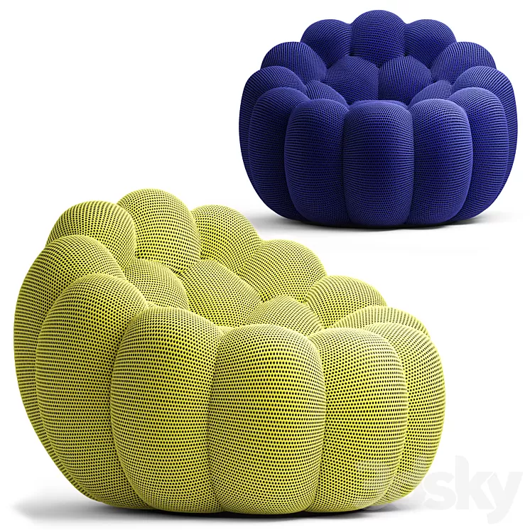 RocheBobois armchair Bubble 3D Model Free