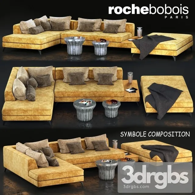 Rochebobois Paris Symbole Composition 3D Model Free
