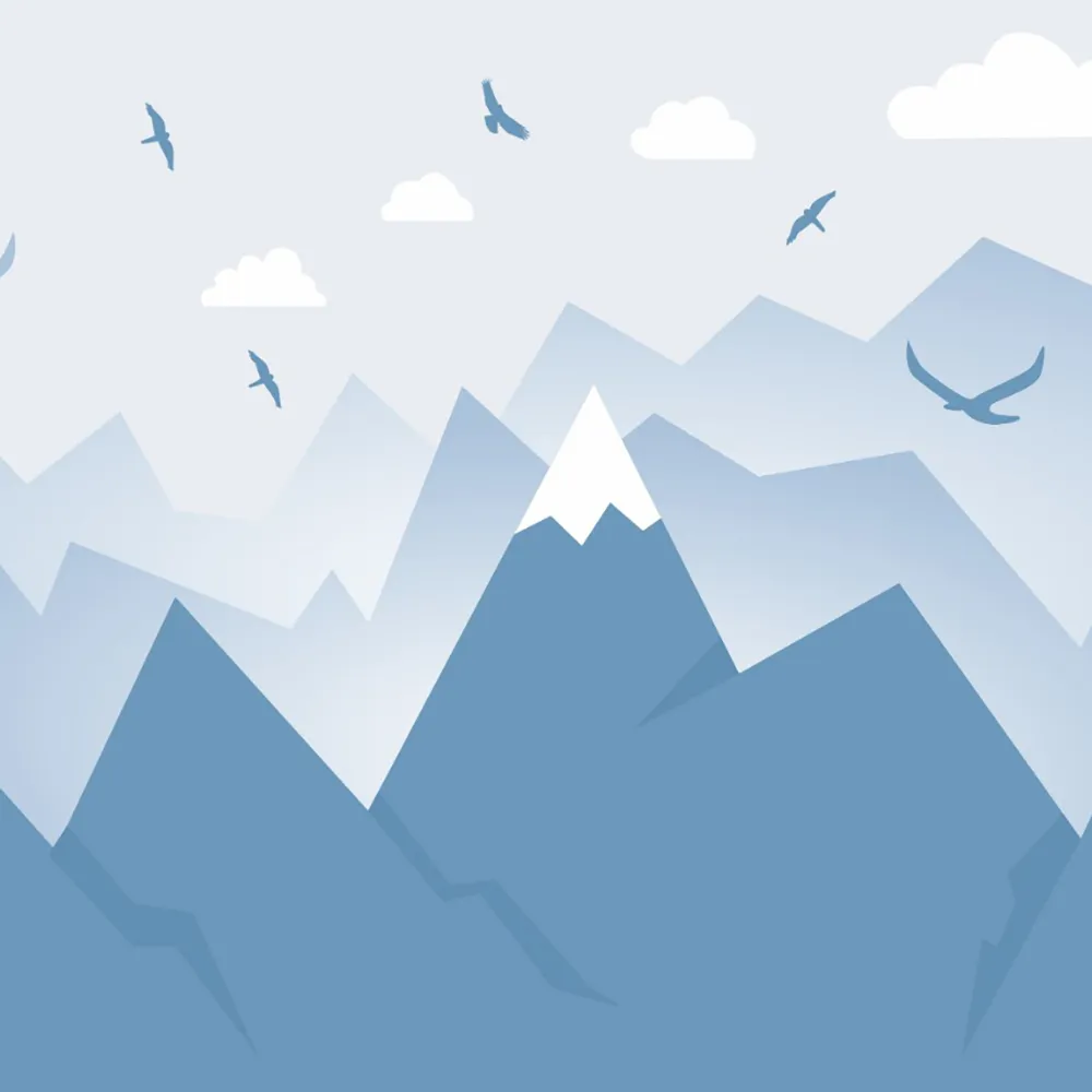 ROCK AND WALL - Blue mountains 3D Model