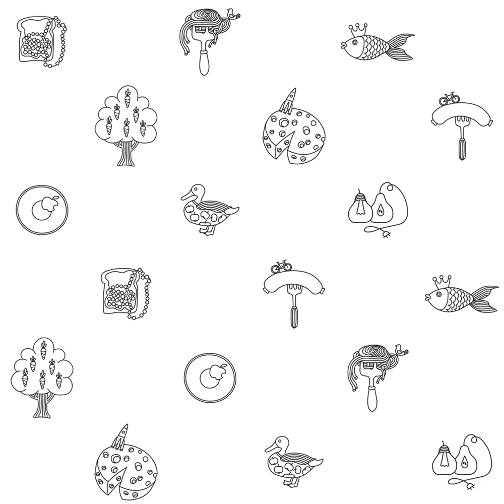 ROCK AND WALL - Wallpaper Edible inedible 3D Model