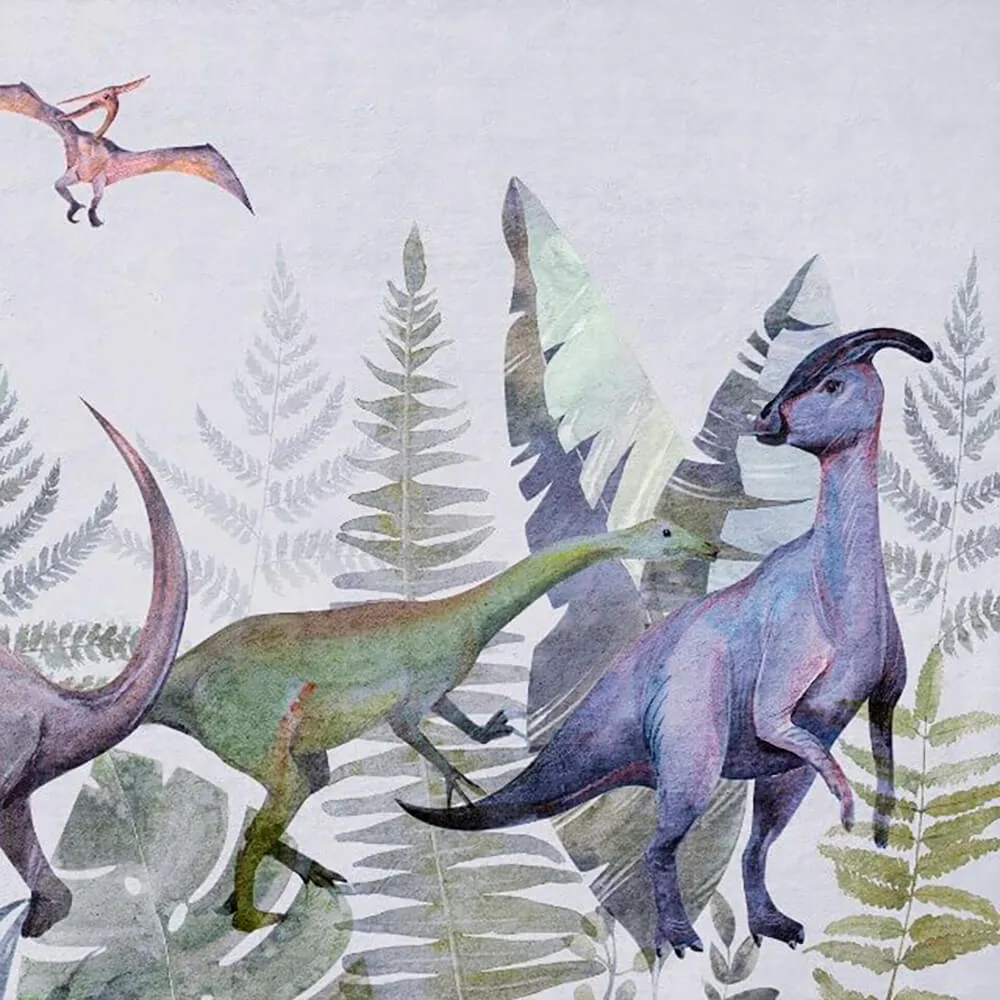 ROCK AND WALL - Wallpaper Jurassic period 3D Model