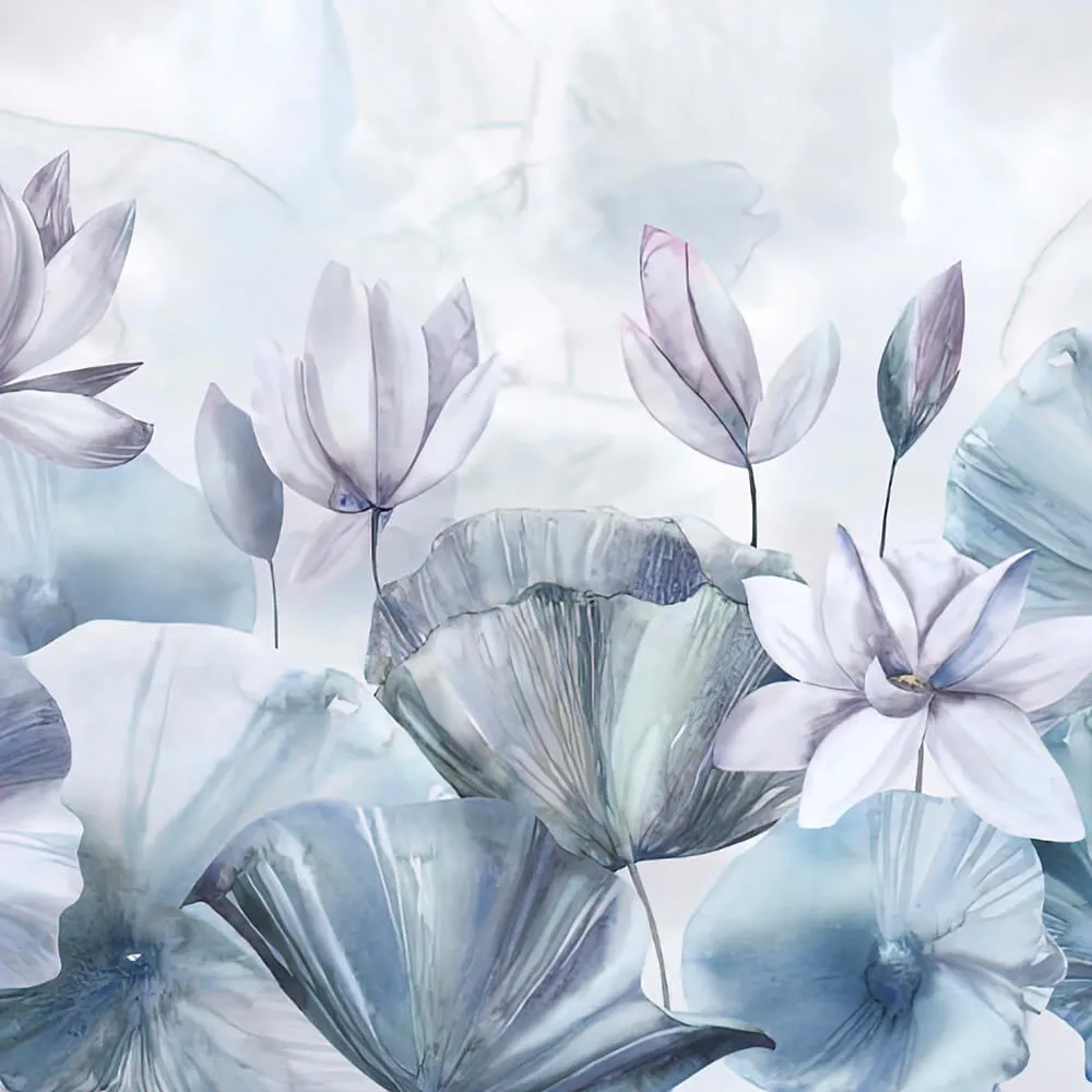 ROCK AND WALL - Wallpaper Lotus 3D Model