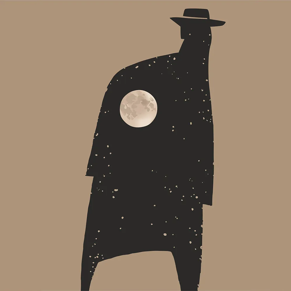 ROCK AND WALL - Wallpaper Night 3D Model