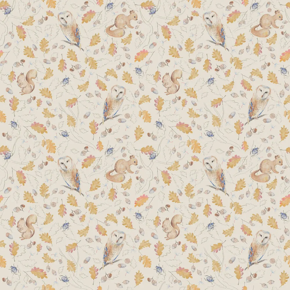 ROCK AND WALL - Wallpaper Owls 3D Model