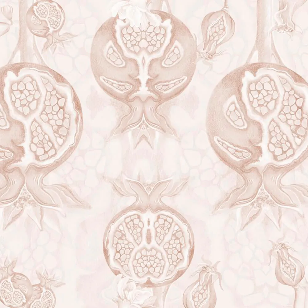 ROCK AND WALL - Wallpaper Pomegranate 3D Model