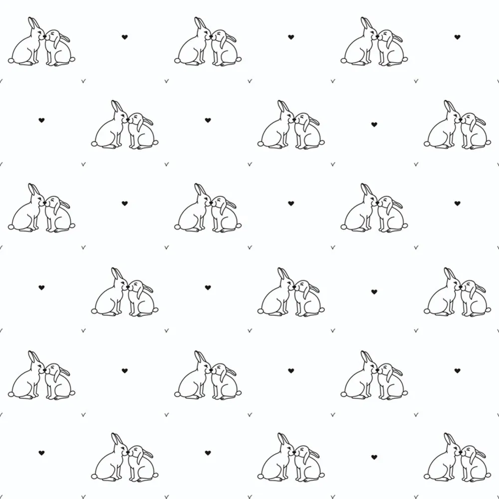 ROCK AND WALL - Wallpaper Rabbits 3D Model