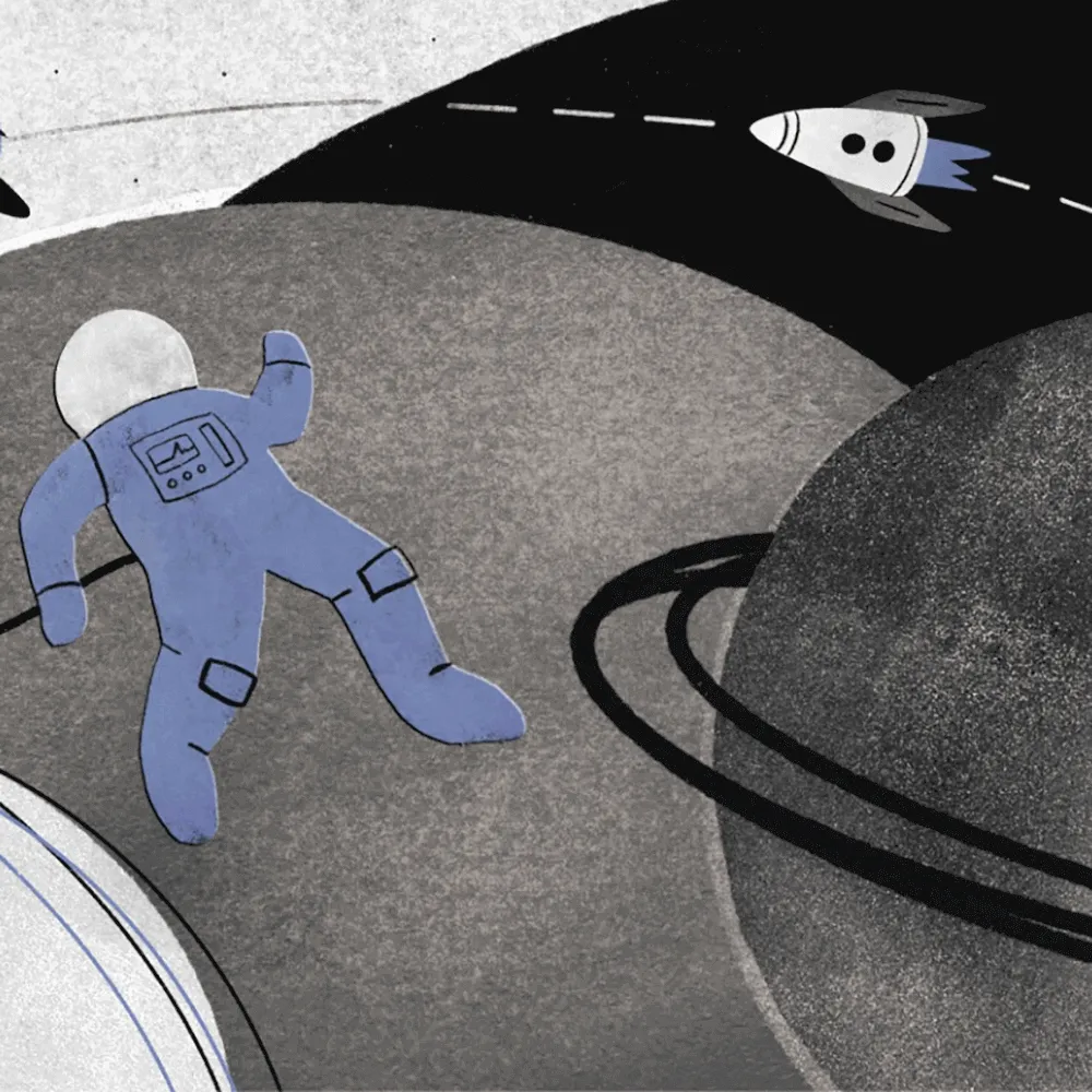 ROCK AND WALL - Wallpaper Space 3D Model