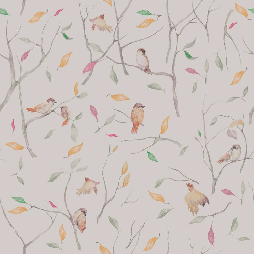 ROCK AND WALL - Wallpaper Sparrows 3D Model