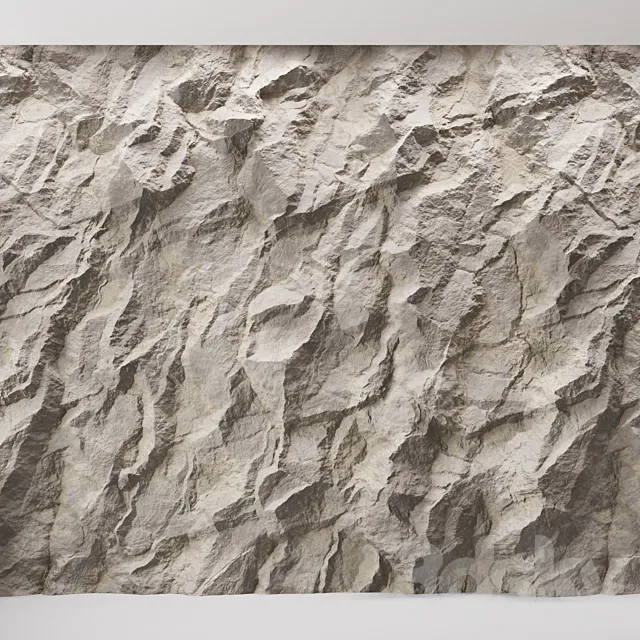Rock cliff wall ?35 3DModel