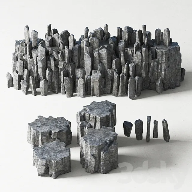 Rock sea _ Sea rock 3DModel