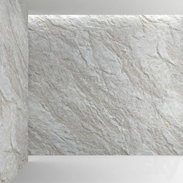 Rock wall 3 3D Model