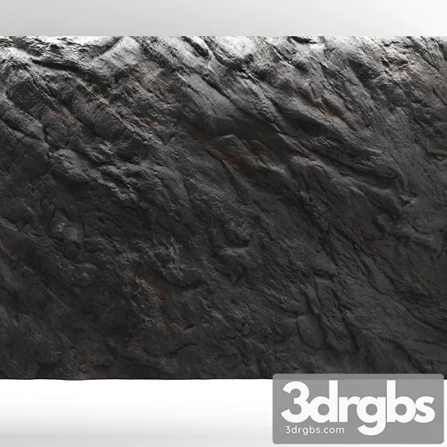 Rock wall 6 3D Model Free