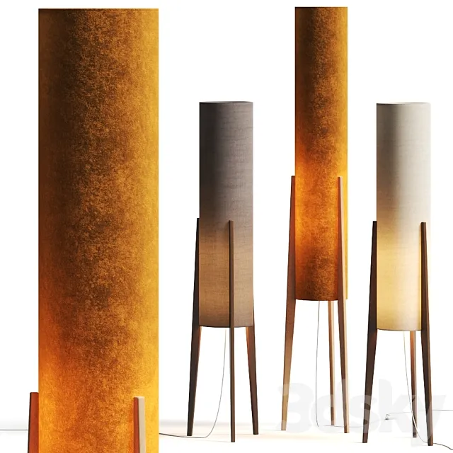 Rocket Floor Lamps 3DModel
