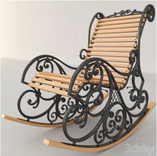 Rocking chair 3D Model