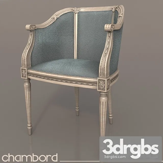 Rocking-chair chambord by jnl 3D Model Free