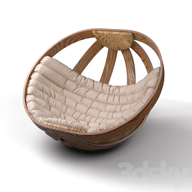 rocking chair Cradle 3DModel