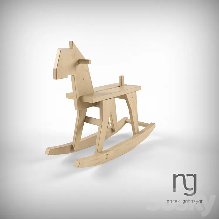 Rocking Horse 3D Model
