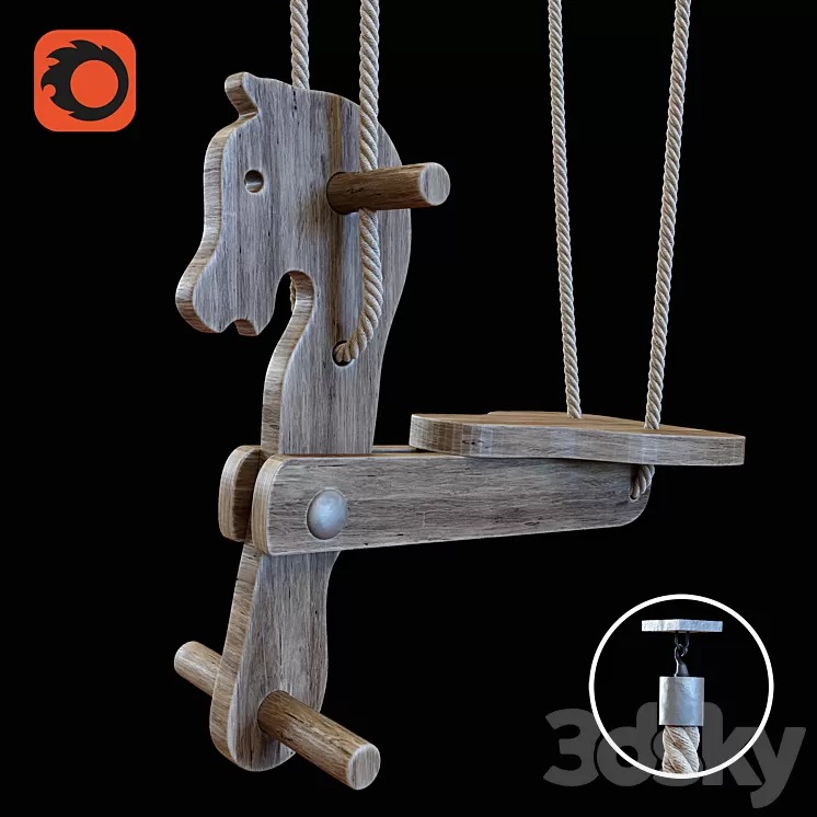 Rocking_horse 3D Model