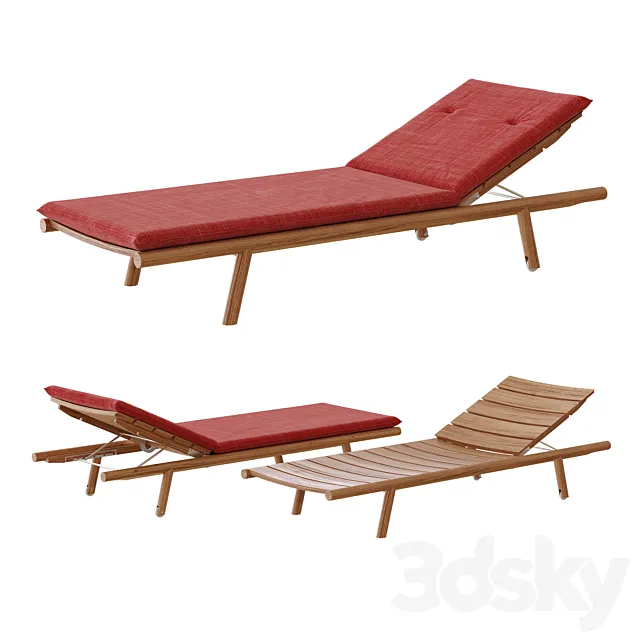 RODA Orson | Garden daybed 3D Model