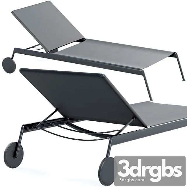 Roda Piper 007 Sunlounger 3D Model Free